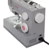 Máquina de costura SINGER Heavy Duty 4432 — elétrica, 32 pontos, casa de botão em 1 passo, braço livre, cinzento