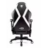 Cadeira de gaming normal Diablo X-HORN 2.0 preta e branca