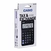 Casio MS-8F calculadora de secretária básica, de 8 dígitos, a pilhas/solar, preta