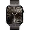 Apple Watch Series 10 GPS + Cellular 46mm Caixa de titânio ardósia com bracelete Milanese ardósia - M/L (MWYW3QF/A)