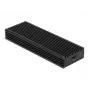 Caixa para SSD DeLOCK caixa combo externa USB Type-C para M.2 NVMe PCIe ou SATA SSD