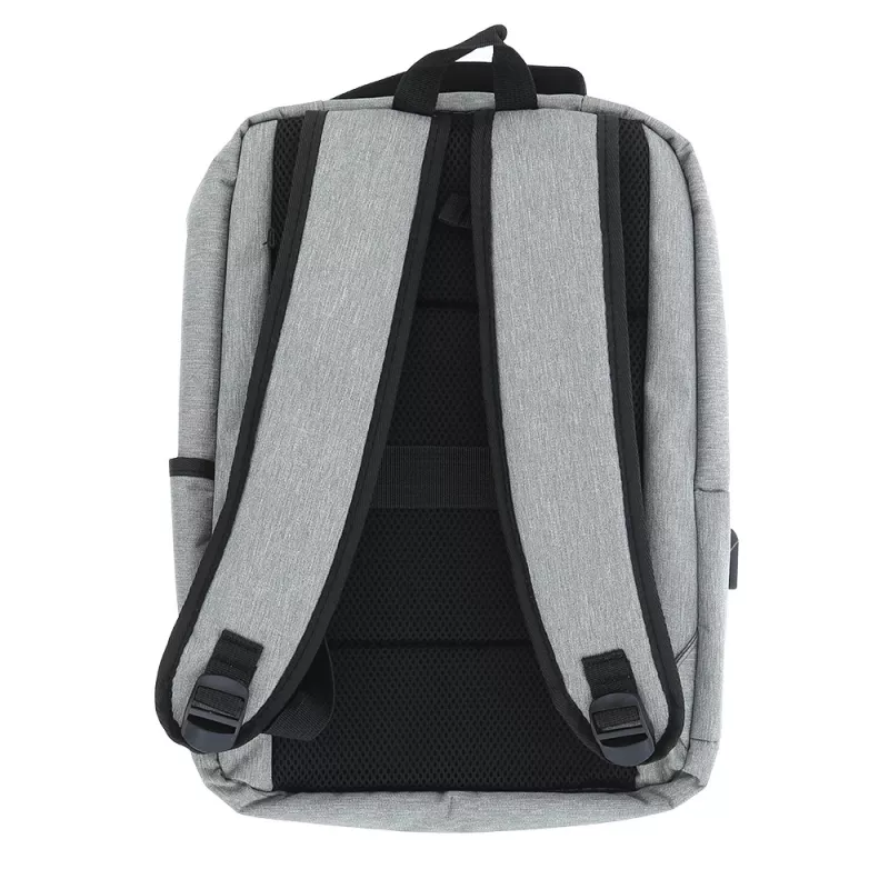 Mochila para portátil Tellur Nomad 15.6 polegadas, cinzento – compartimento acolchoado para portátil, bolsas organizadoras