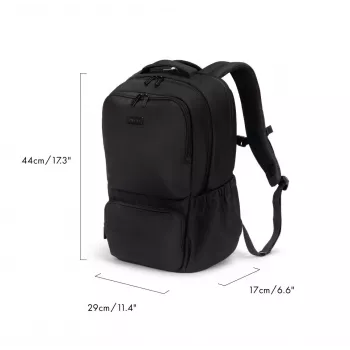 Mochila de lazer DICOTA D32116-RPET Preto Poliéster rPET