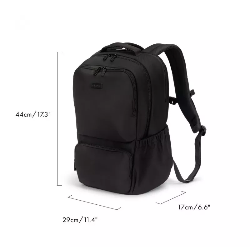Mochila de lazer DICOTA D32116-RPET Preto Poliéster rPET