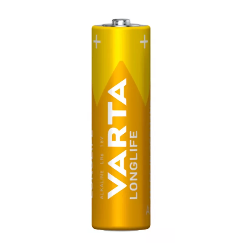 Pilhas alcalinas AA Varta LONGLIFE Cube pack de 12 (modelo 04106 301 132)