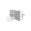 Vision Techconnect SP-1800+TC3-AMP - Sistema de áudio - 50 Watt (total) - branco (TC3-AMP+SP-1800)