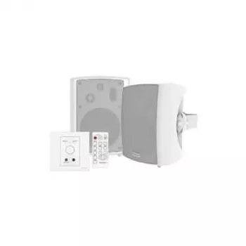 Vision Techconnect SP-1800+TC3-AMP - Sistema de áudio - 50 Watt (total) - branco (TC3-AMP+SP-1800)