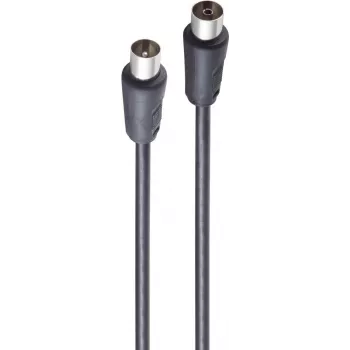 Cabo coaxial ShiverPeaks BS80025-128S 5 m IEC preto