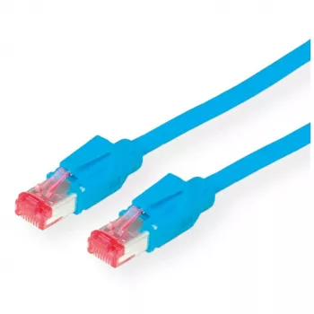 Datwyler DATWYLER - Cabo de patch - RJ-45 (macho) - RJ-45 (macho) - 2 m - cabo SSTP - CAT 6 - isento de halogéneos - azul (21.05.0024)