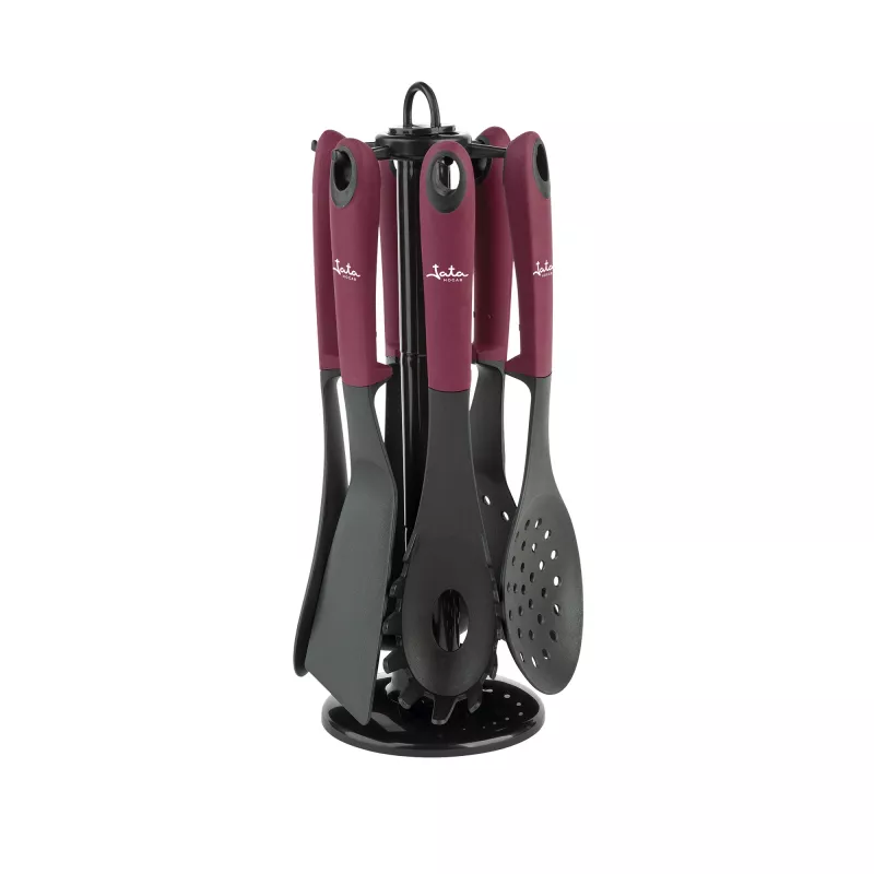 Conjunto de utensílios de cozinha JATA HACC4600 6 peças resistente ao calor até 210 °C