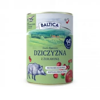 BALTICA regionale Geschmacksrichtungen veado com arandos - comida húmida para cães - 400g