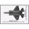 Blocos de construção F-35B Lightning II - 614 peças