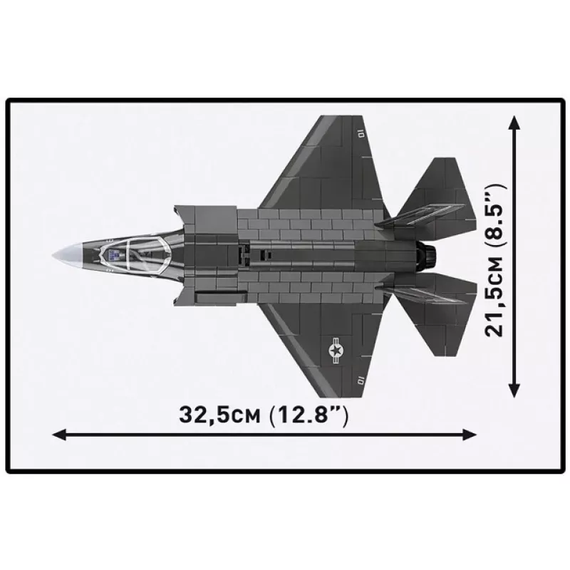 Blocos de construção F-35B Lightning II - 614 peças