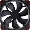 Noctua NF-A14 industrialPPC-2000 PWM ventoinha de caixa, 140x25 mm, 12 V, PWM, 500–2000 rpm, 182,5 m³/h, 31,5 dB, rolamento SSO, preta/castanha