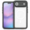Capa 4smarts iPhone 17 Air 16,8 cm preta transparente