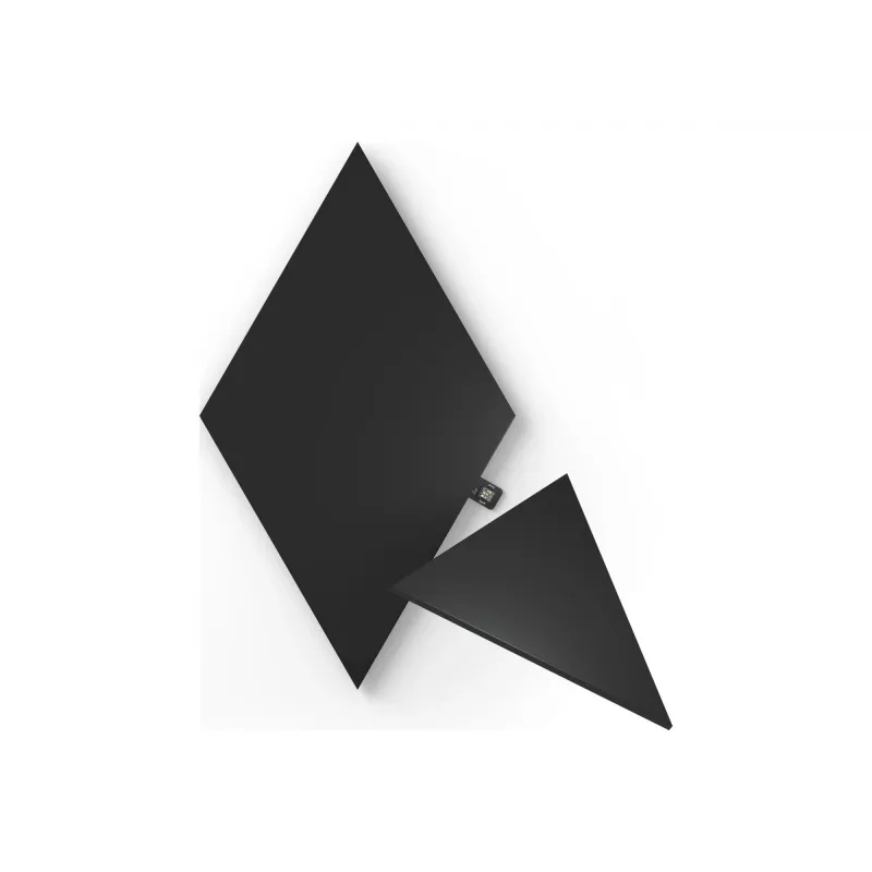 Painel inteligente Nanoleaf NL47-0101TW-3PK Wi-Fi Preto 3 unidades