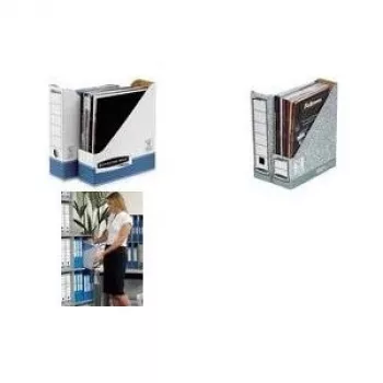 Caixa de arquivo Fellowes 01860EU cinzento