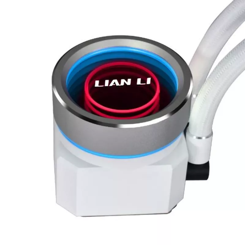 Refrigerador líquido all-in-one Lian Li Galahad II Trinity 12 cm branco