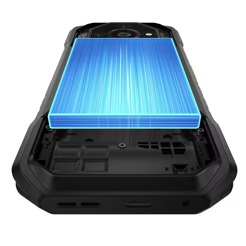 Ulefone Armor X32 Pro 5G smartphone, 5,65 polegadas, 8 GB RAM, 256 GB, IP69K, Android 14, Future Black