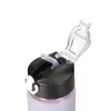 Extralink conjunto de garrafas de motivação 3W1 rosa-preto 2000ML+900ML+300ML