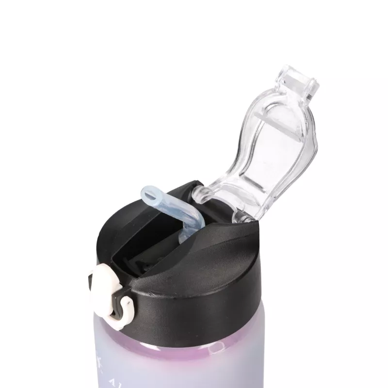 Extralink conjunto de garrafas de motivação 3W1 rosa-preto 2000ML+900ML+300ML