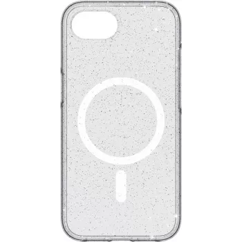White Diamonds Cover Mag Glitter capa para Apple iPhone 16e, transparente (00229692)