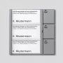 Siedle 200035739-00 prateado