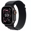 Smartwatch Apple Watch Ultra 3 GPS + Cellular 49mm caixa de titânio preta com bracelete Alpine Loop preta Large