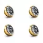 BitsPower tampões roscados G1/4 (4 unid.) Stardust Gold – BitsPower BPM-TBC06-4P