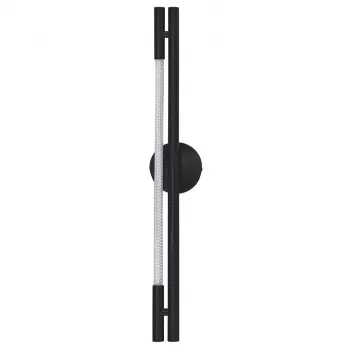 Aplique de parede LED ActiveJet AJE-CHARLIE NW, 1100 lm, 4000 K, 8 W, preto, 798×120×65 mm