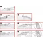 Conjunto de raspadores de silicone KS TOOLS FUGENFIX 7 peças – KS Tools 7 unid. raspadores de silicone para trabalhos de vedação e juntas