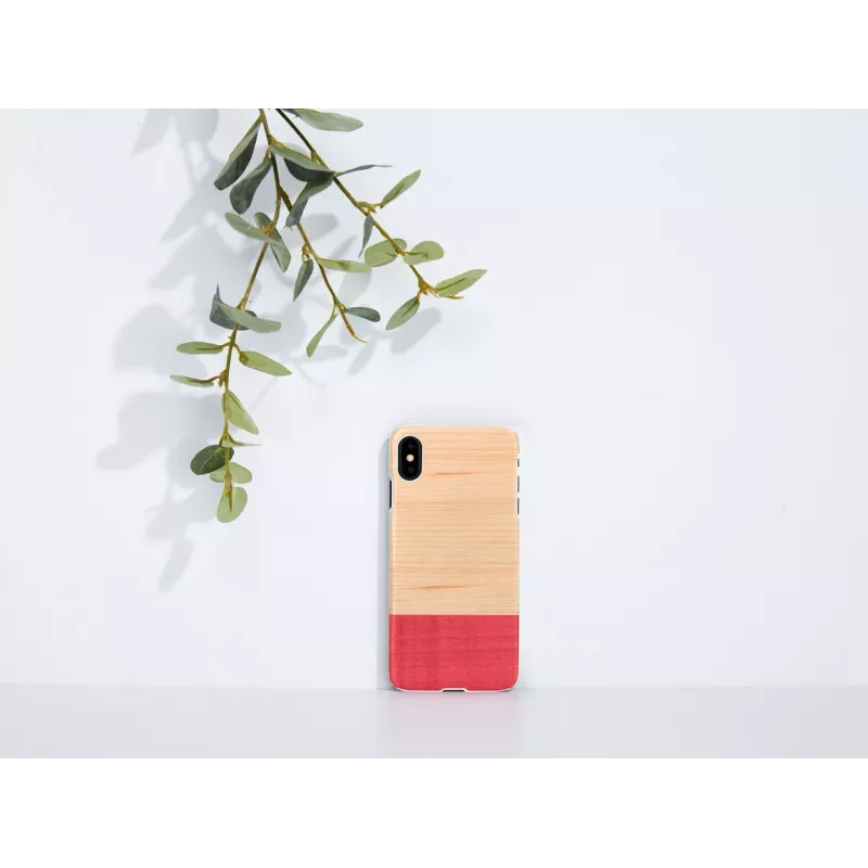 Capa para smartphone man and wood para iPhone XS Max — white miss match