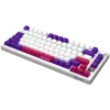 LORGAR KBP7075W, Teclado de gaming mecânico sem fios 75% Pro, branco, layout EN