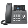 Telefone IP Grandstream Networks GRP2612G preto 4 linhas LCD