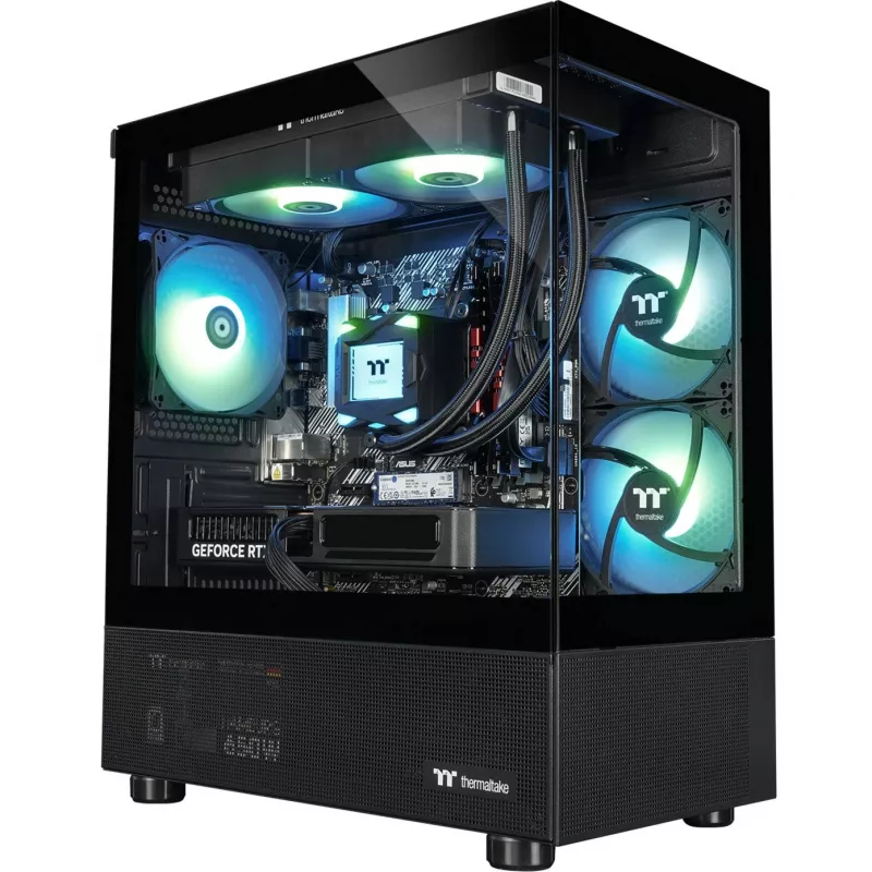 FTW V170A 5060Ti Preto, PC Gaming preto/transparente, Windows 11 Home