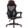 Canyon MCH01 - Flow - cadeira gaming ergonómica - preto e vermelho