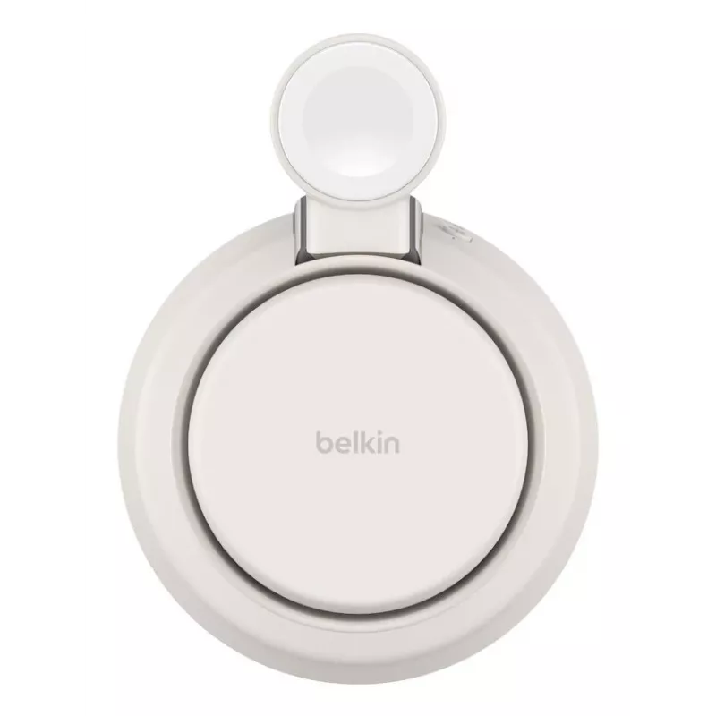 Carregador USB sem fios Belkin Qi2 WIZ040KQSD — 25 W, alimentação USB, cabo de 1,5 m, branco, para smartphone smartwatch auscultadores monitor de atividade