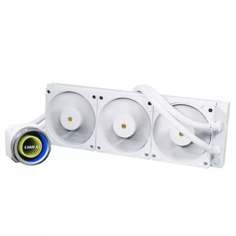 Refrigerador líquido all-in-one Lian Li Galahad II Trinity 12 cm branco