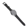Pulseira de relógio em pele FIXED FIXLST-22MM-BK – 22 mm, mudança rápida, preto