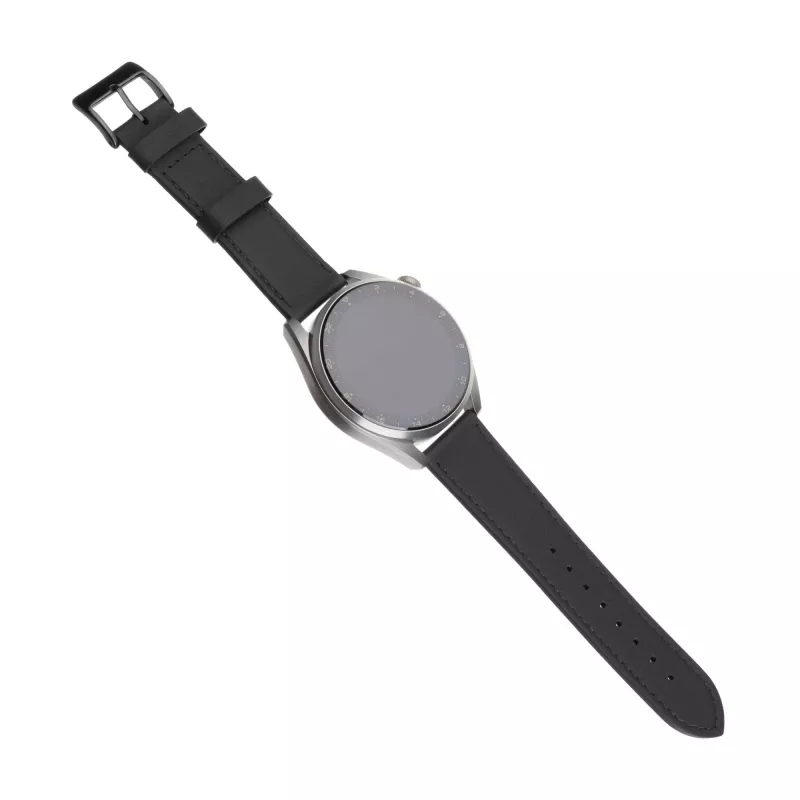 Pulseira de relógio em pele FIXED FIXLST-22MM-BK – 22 mm, mudança rápida, preto