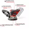 Máquina de lixar pavimentos EINHELL TP‑RS 18/32 Li BL Solo — 24.000 rpm, preto/vermelho, 1,11 kg