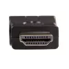Adaptador angular rotativo 180° Akyga AK-AD-40 HDMI (M) para HDMI (F), preto