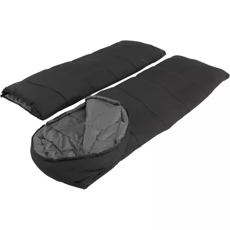 Saco-cama Easy Camp 240209 adulto microfibra Oxford poliéster preto