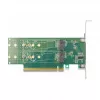 Placa DeLOCK PCI Express 4.0 x16 para 4 x NVMe M.2 Key M 110 mm internos