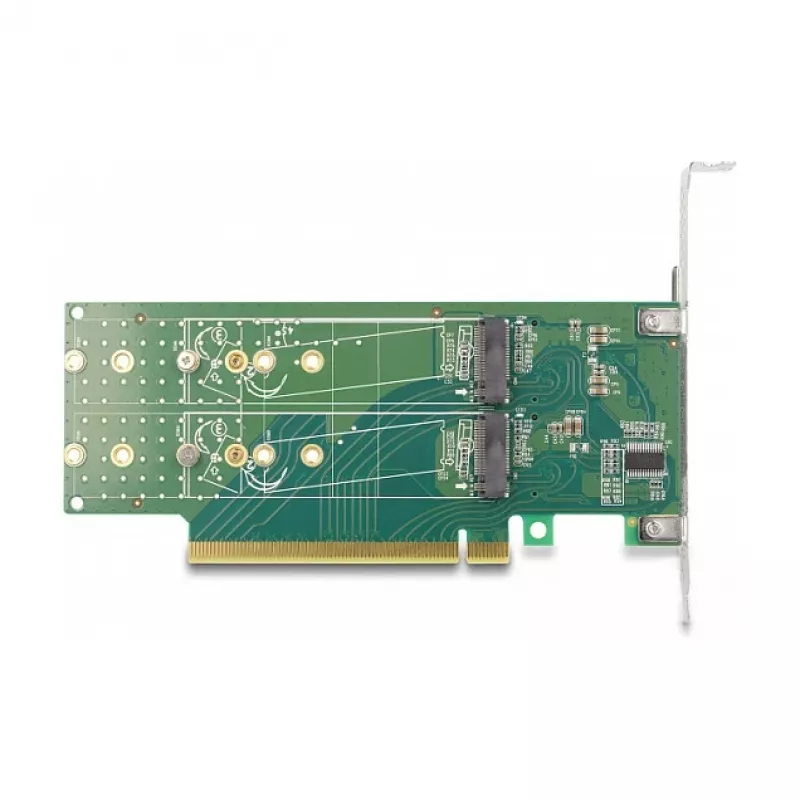Placa DeLOCK PCI Express 4.0 x16 para 4 x NVMe M.2 Key M 110 mm internos