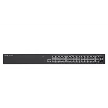 GS-2426P Switch de rede gerido L2 Gigabit Ethernet (10/100/1000) Power over Ethernet (PoE) 1U preto