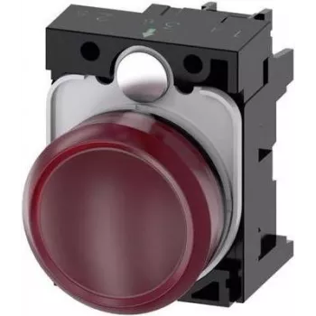 Luz de sinalização Siemens plana vermelha 230 V/AC SIRIUS ACT 3SU1106-6AA20-1AA0 1 unid. (3SU1106-6AA20-1AA0)