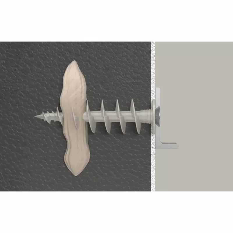 Bucha de aparafusar Fischer 570349 FID II Plus 80mm Branco 25 unid.