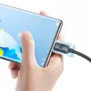 Cabo Baseus Crystal Shine USB para USB-C, 100W, 2m (preto)