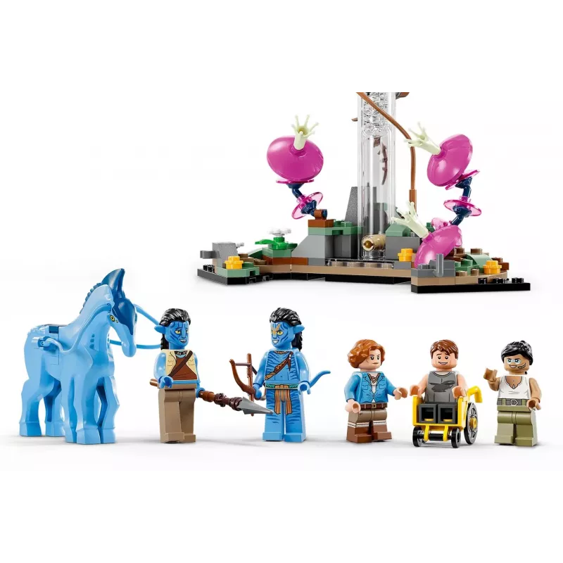LEGO Avatar Montanhas Flutuantes: Localização 26 e Rda Samson Conjunto 75573, multicolor